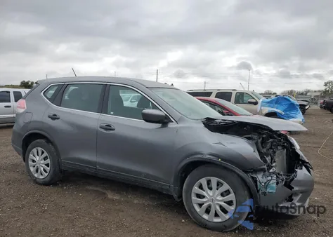 2016 Nissan Rogue S z USA, uszkodzony, nr VIN KNMAT2MV4GP647788